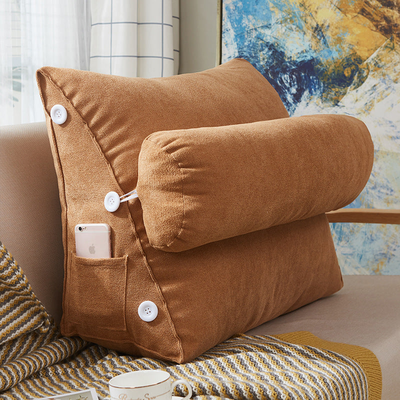 Comfort Wedge Pillow for Back and Neck Support