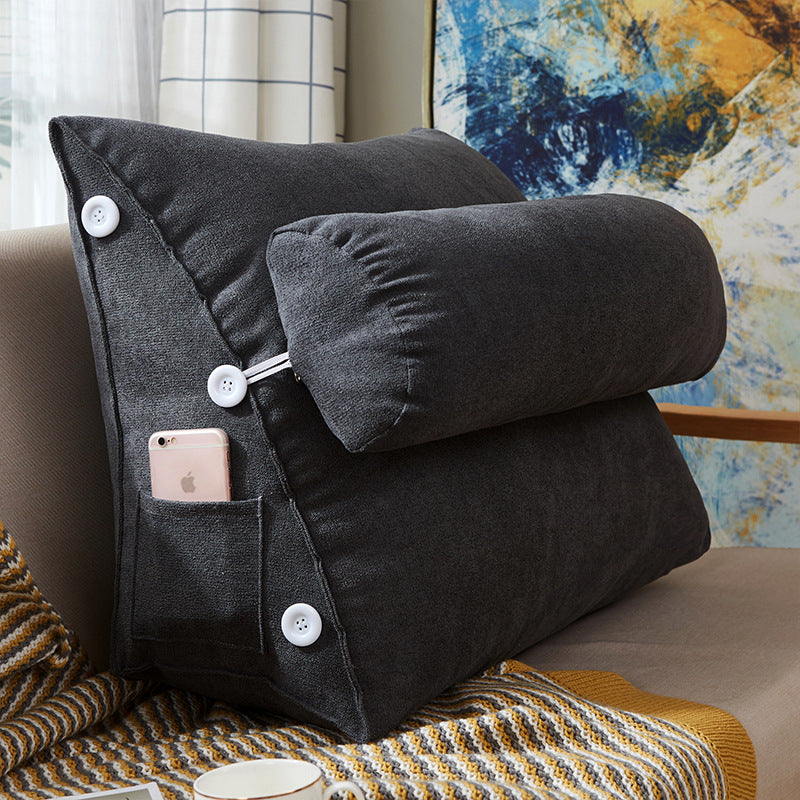 Comfort Wedge Pillow for Back and Neck Support