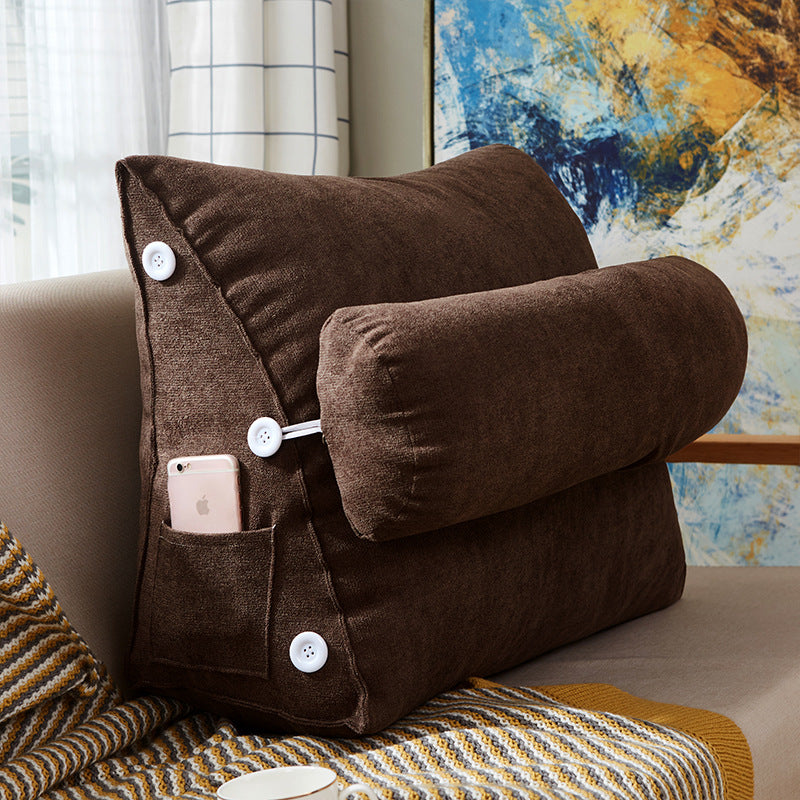 Comfort Wedge Pillow for Back and Neck Support