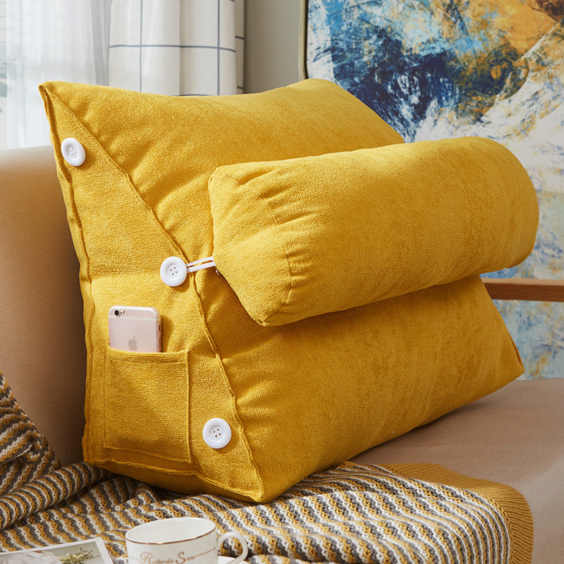 Comfort Wedge Pillow for Back and Neck Support
