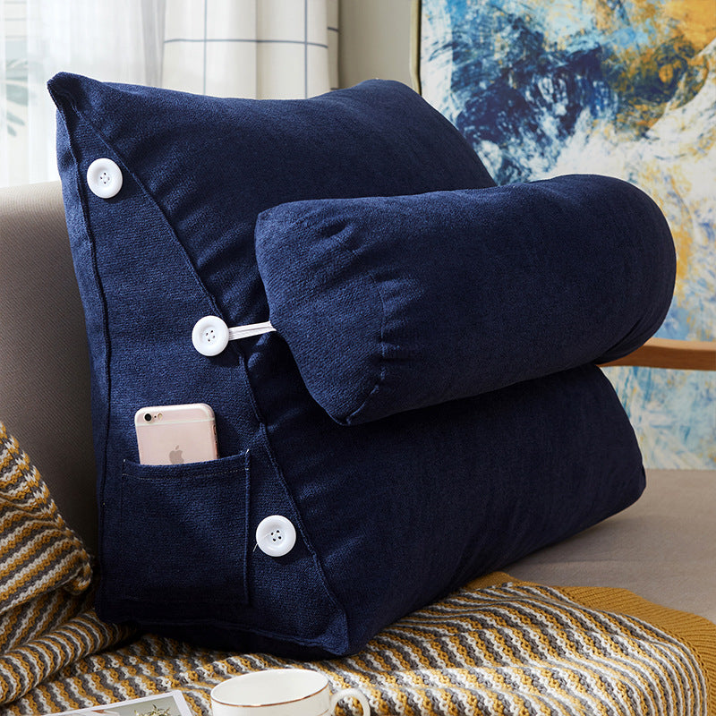 Comfort Wedge Pillow for Back and Neck Support