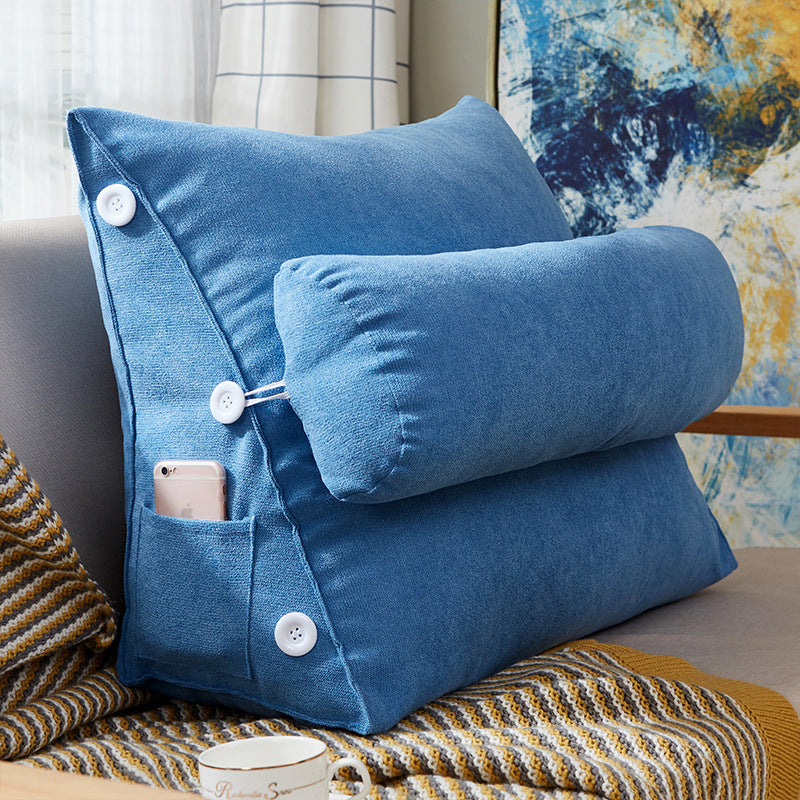 Comfort Wedge Pillow for Back and Neck Support
