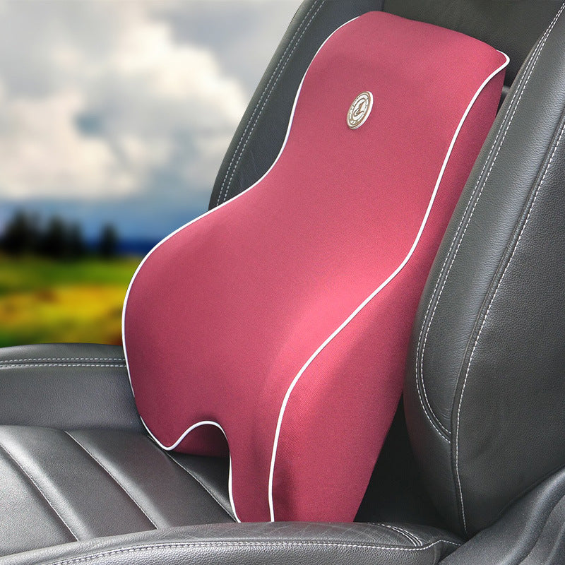 Lumbar Support Memory Foam Back Cushion For Car Seat or Work