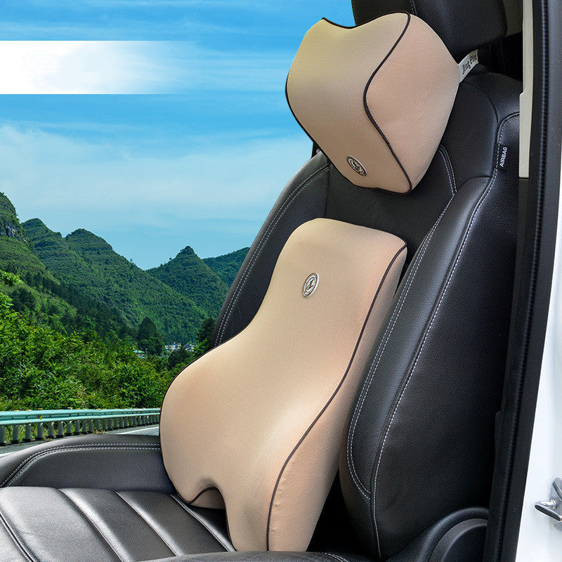 Lumbar Support Memory Foam Back Cushion For Car Seat or Work