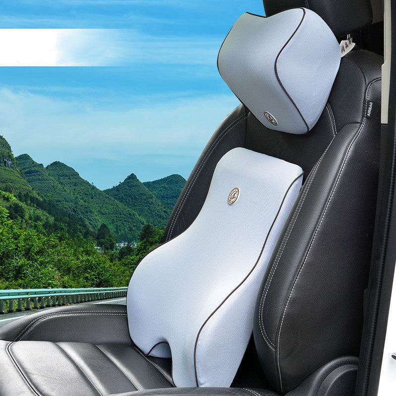 Lumbar Support Memory Foam Back Cushion For Car Seat or Work