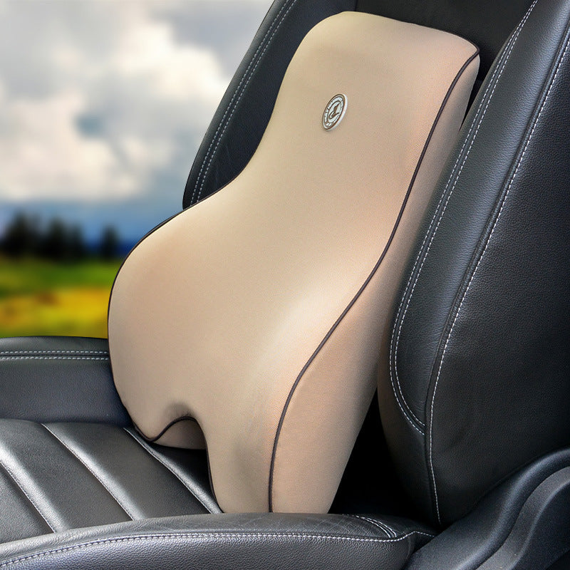 Lumbar Support Memory Foam Back Cushion For Car Seat or Work