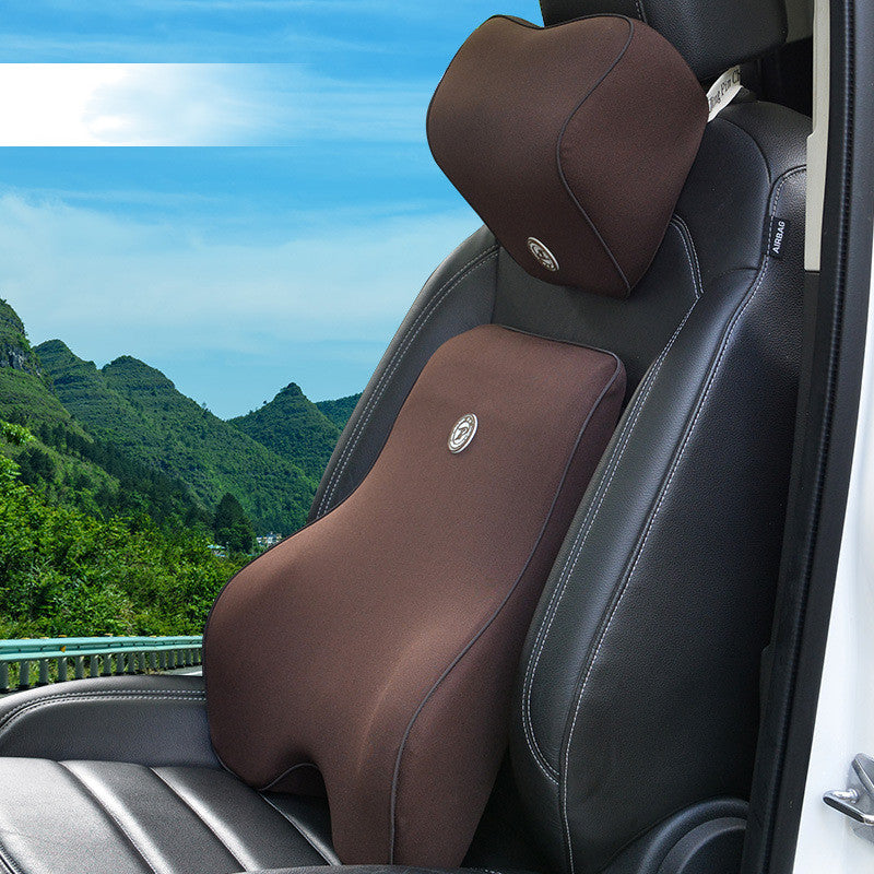 Lumbar Support Memory Foam Back Cushion For Car Seat or Work