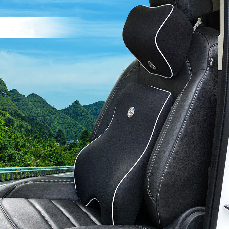 Lumbar Support Memory Foam Back Cushion For Car Seat or Work