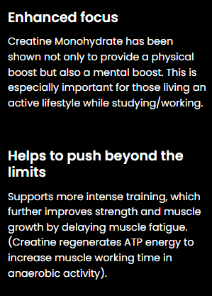 Energy In Motion: Creatine Monohydrate Body Fuel