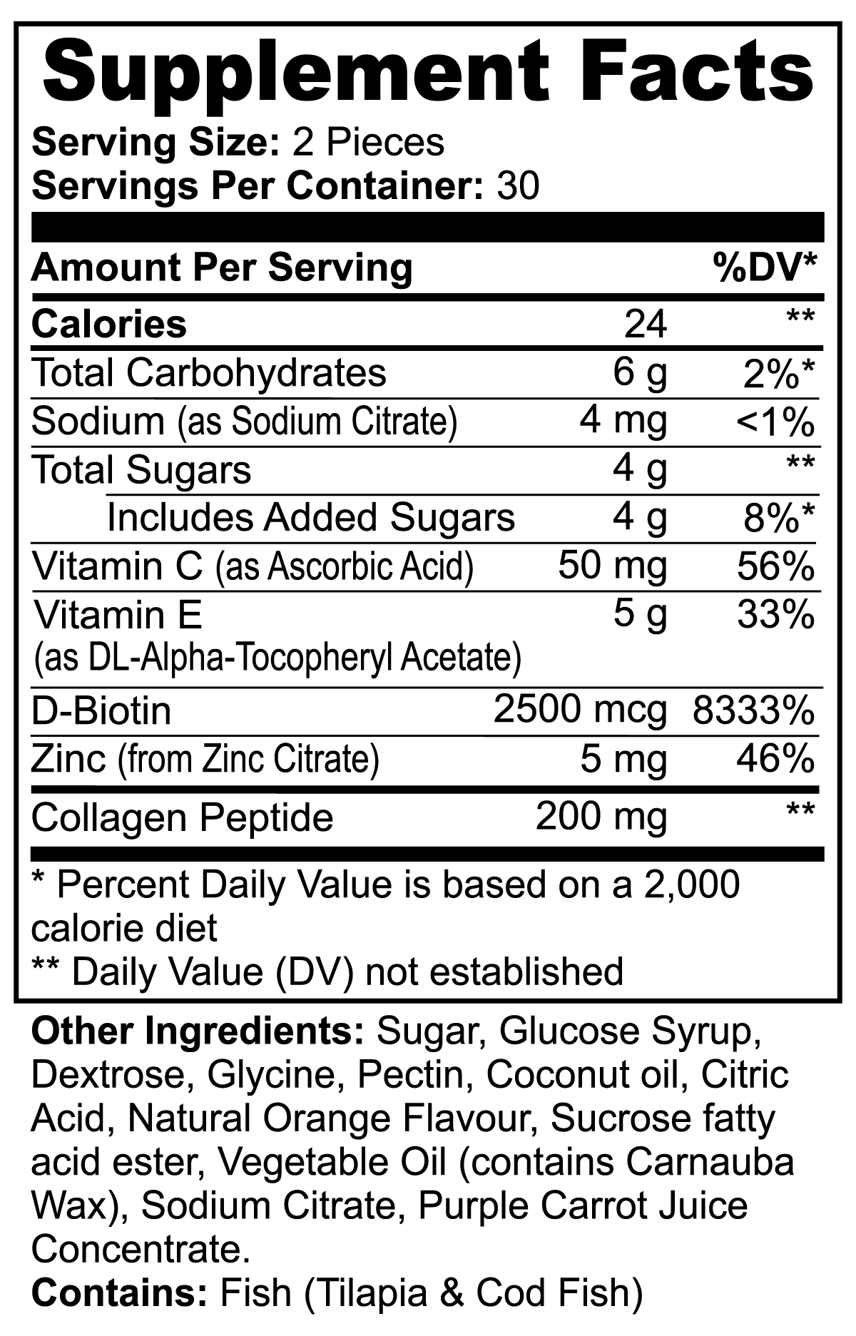 Naturally Strong: Collagen Support Gummies (Adult)