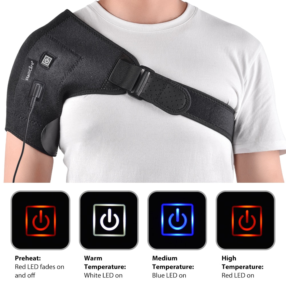 Shoulder Guard with built-in Heat Therapy – Recover Better
