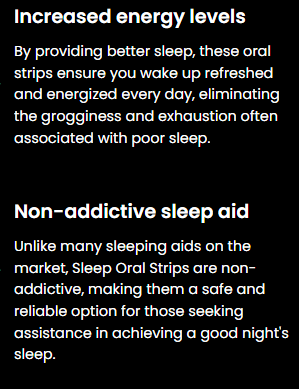 Rejuv Sleep: Oral Dissolve Strips For A Good Nights Rest