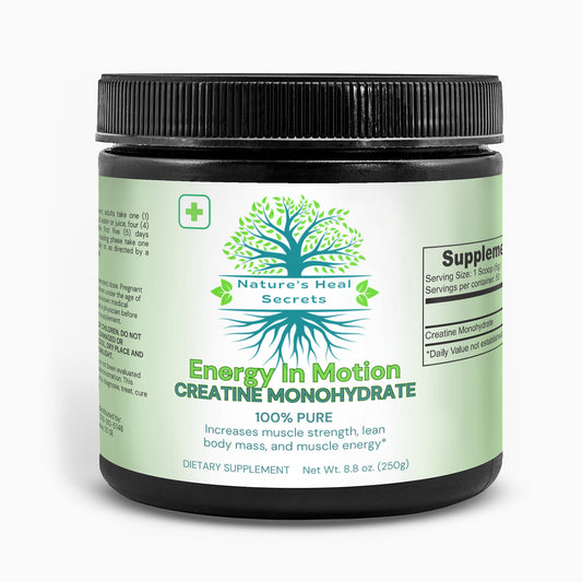 Energy In Motion: Creatine Monohydrate Body Fuel
